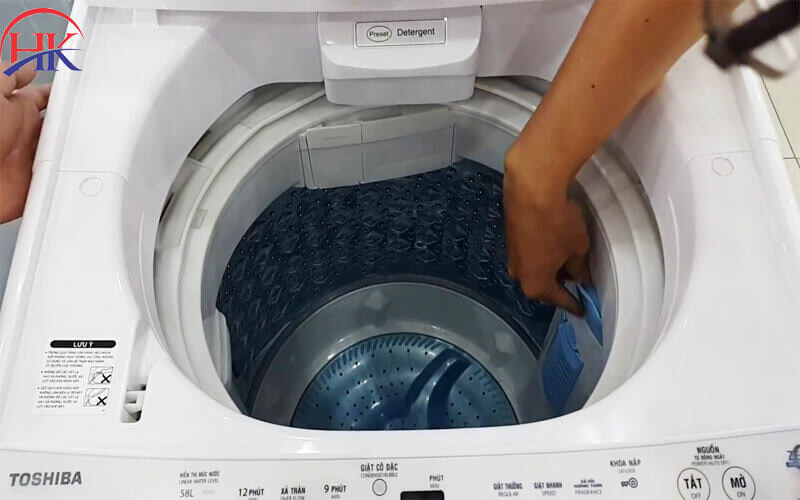 Sử dụng máy giặt Toshiba 9kg hợp lý