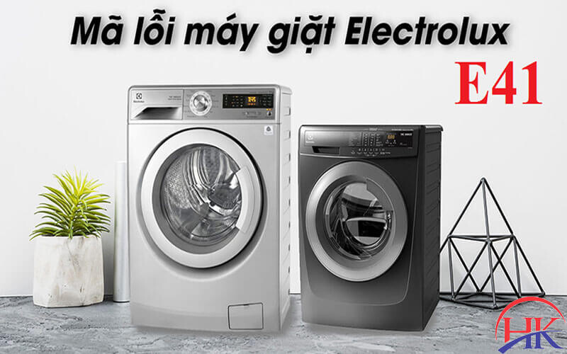 Lỗi E41 máy giặt Electrolux