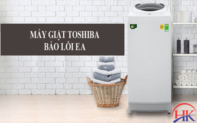 Lỗi EA máy giặt Toshiba