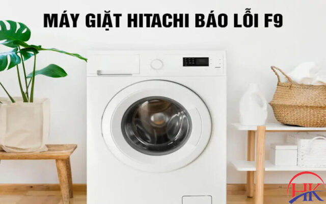 Máy giặt Hitachi báo lỗi f9