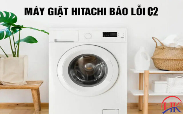 Máy giặt Hitachi báo lỗi C2