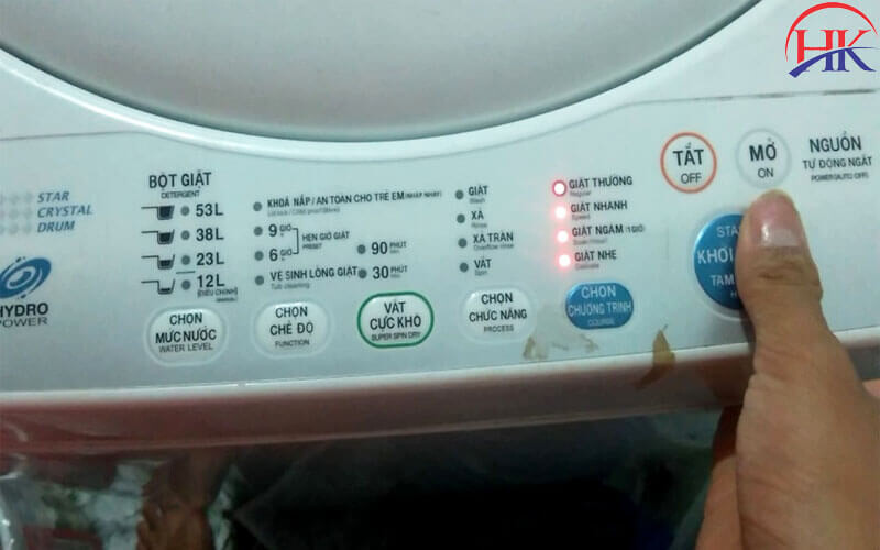 Lỗi E73 máy giặt Toshiba