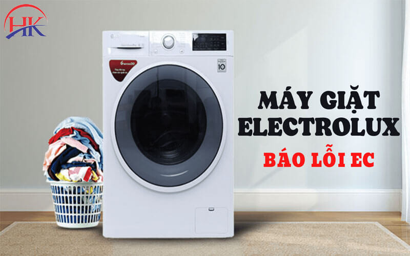 Máy giặt Electrolux báo lỗi EC
