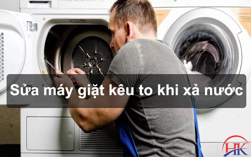 Cách sửa máy giặt kêu to khi vắt