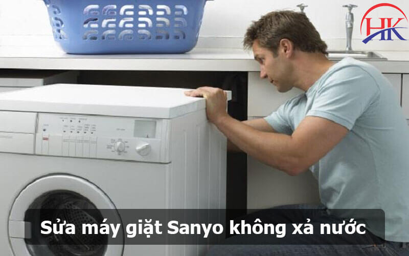 Cách sửa máy giặt Sanyo không xả nước