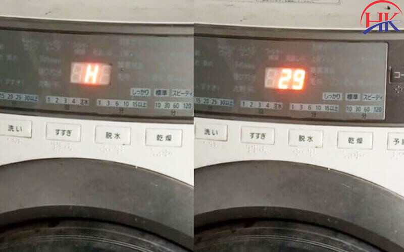 Lỗi h29 máy giặt Panasonic