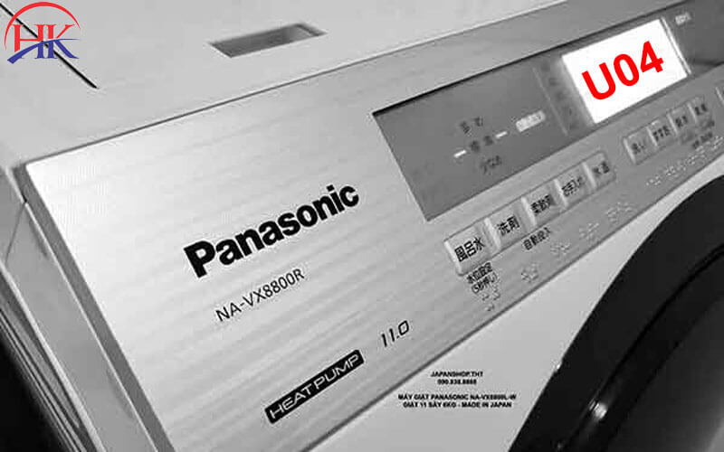Lỗi U04 trên máy giặt Panasonic