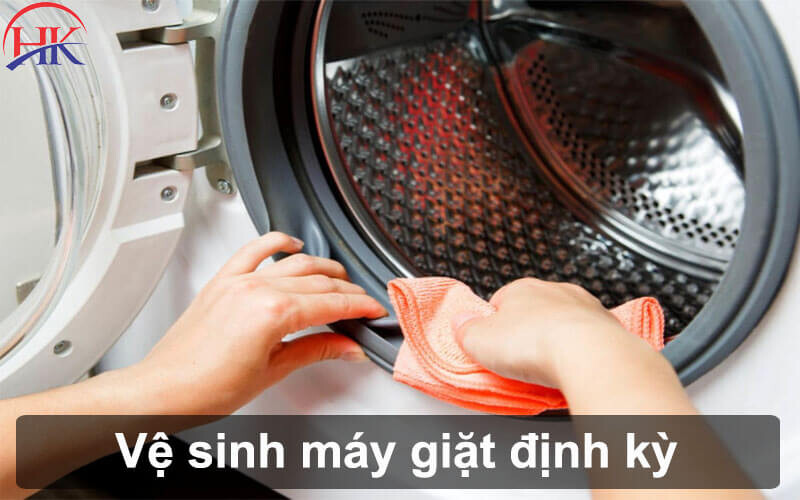 Vệ sinh máy giặt định kỳ