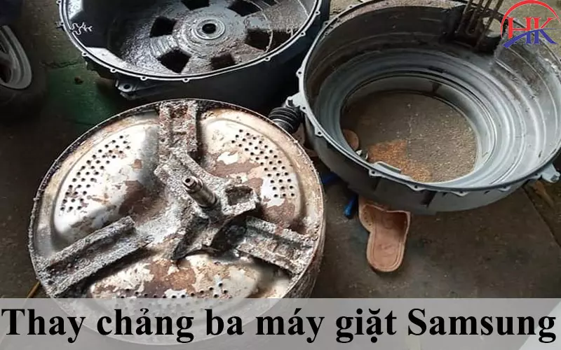 3 Lý Do Nên Thay Chảng Ba Máy Giặt Samsung Ngay? Tìm Hiểu Ngay! Thay chảng ba máy giặt Samsung tại Điện Lạnh HK