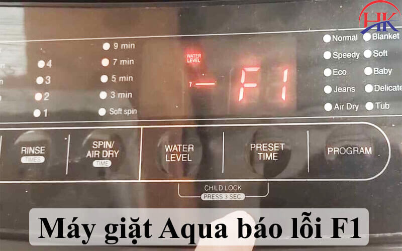 Máy Giặt Aqua Báo Lỗi F1