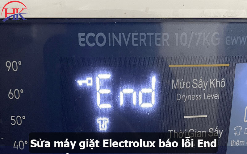 Lỗi End máy giặt Electrolux