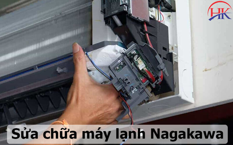 Sửa chữa máy lạnh Nagakawa tại Điện Lạnh HK