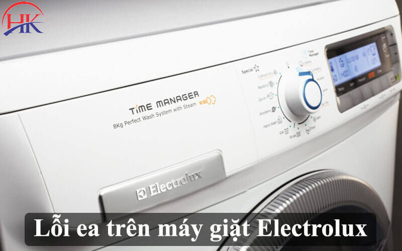 Khắc phục lỗi EA máy giặt Electrolux