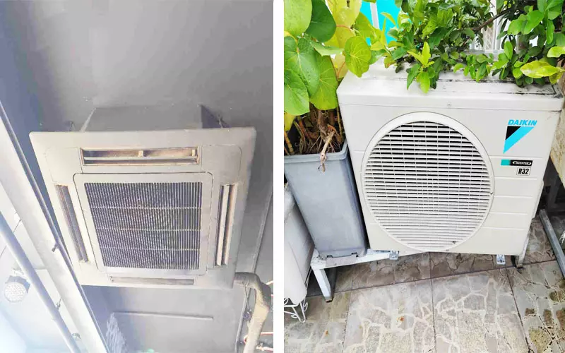 3 Sai Lầm Nghiêm Trọng Khi Tự Sửa Máy Lạnh Âm Trần Tại Nhà Cần Chú Ý sửa máy lạnh âm trần