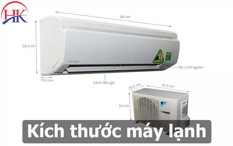 Sai Lầm Khi Chọn Sai Kích Thước Máy Lạnh Khiến Bạn Tốn Tiền Gấp Đôi Kích Thước Máy Lạnh