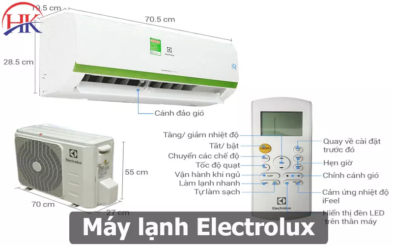 Hướng Dẫn Chọn Công Suất Máy Lạnh Electrolux Phù Hợp Nhất. Xem Ngay Máy Lạnh Electrolux