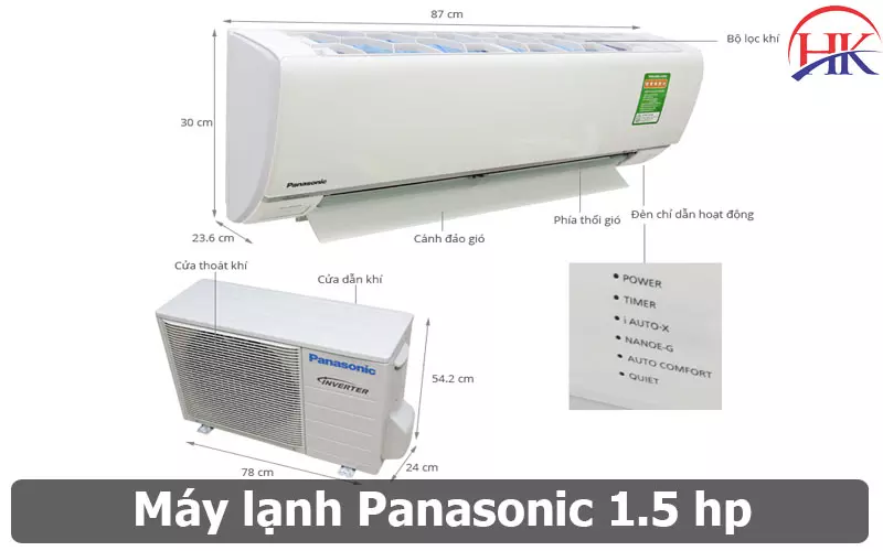 Top 10 Máy Lạnh 1.5 HP Phù Hợp Với Đáng Mua Nhất Hiện Nay? Xem Ngay! Máy lạnh 1.5 hp - Máy lạnh Panasonic 1.5 hp