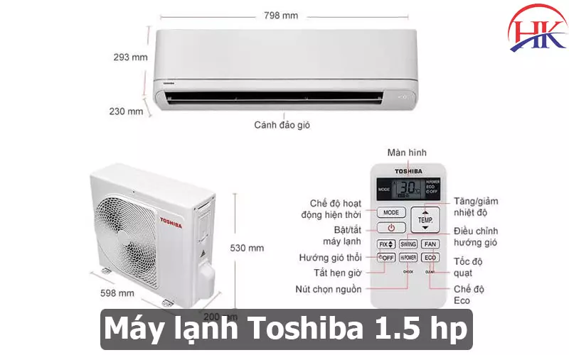 Top 10 Máy Lạnh 1.5 HP Phù Hợp Với Đáng Mua Nhất Hiện Nay? Xem Ngay! Máy lạnh 1.5 hp - Máy lạnh Toshiba 1.5 hp Inverter