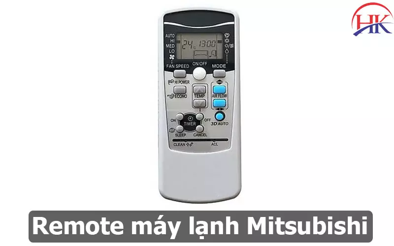 Hướng Dẫn Cách Dùng Remote Máy Lạnh Mitsubishi Từ A-Z Cho Người Mới Remote Máy Lạnh Mitsubishi