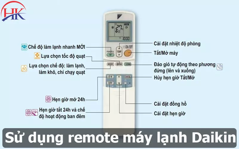 Remote Máy Lạnh Daikin? Nên Sửa Chữa Hay Thay Remote Mới? Sử Dụng Remote Máy Lạnh Daikin