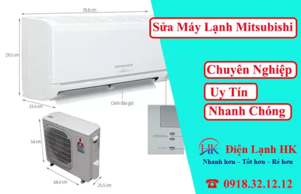 Sửa máy lạnh mitsubishi