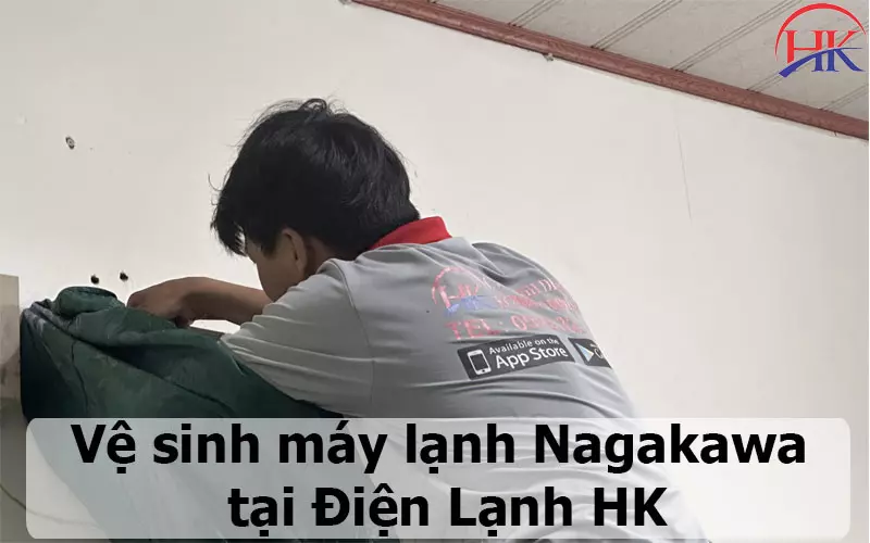 Bật Mí Cách Vệ Sinh Máy Lạnh Nagakawa Tại Nhà - Nhanh Và Sạch Đội ngũ kỹ thuật viên chuyên nghiệp của Điện Lạnh HK
