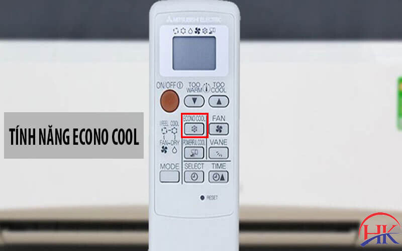 Cách sử dụng chế độ Econo trên máy lạnh Mitsubishi