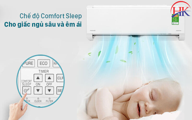Tác dụng của chế độ Sleep máy lạnh