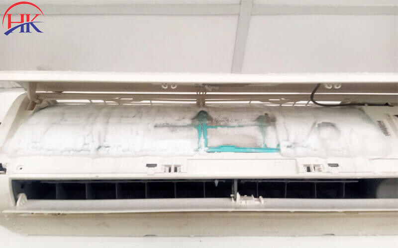 Điện Lạnh HK hỗ trợ sửa máy lạnh bị đóng tuyết