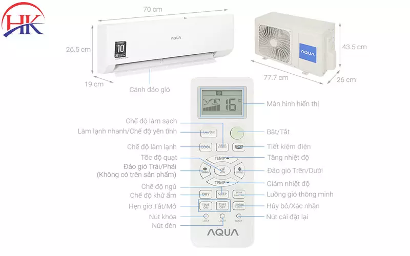 Đừng Mua Máy Lạnh Aqua 1HP Nếu Chưa Biết Những Bí Quyết Sau Đây Máy Lạnh Aqua Inverter 1 Hp Aqa Rv9qa