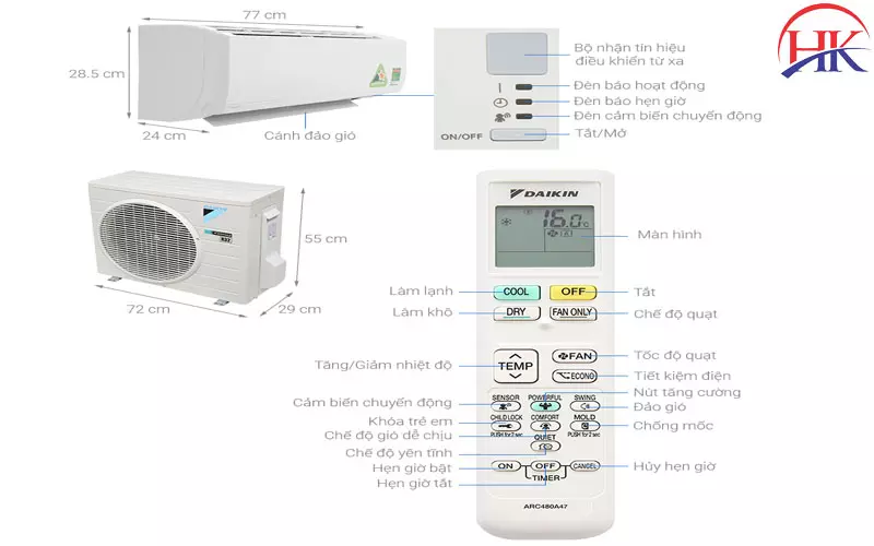 Top 6 Máy Lạnh Daikin 1Hp Inverter Tốt Nhất Hiện Nay! Xem Ngay Máy Lạnh Daikin Inverter 1 Hp Atkc25uavmv