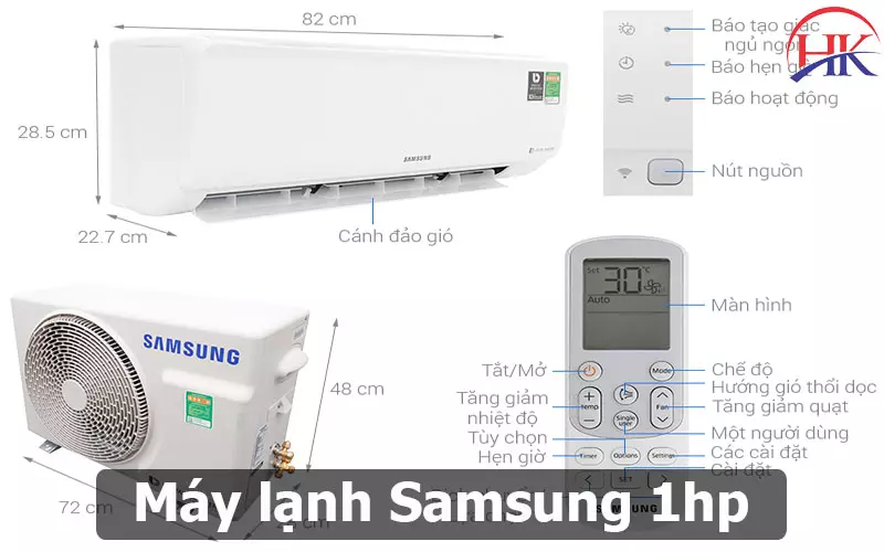 Top 4 Máy Lạnh Samsung 1HP Và Cuộc Đua Công Nghệ Tiết Kiệm Điện Máy Lạnh Samsung 1Hp