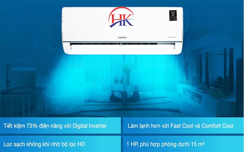 Top 4 Máy Lạnh Samsung 1HP Và Cuộc Đua Công Nghệ Tiết Kiệm Điện Máy Lạnh Samsung Inverter 1 Hp Ar09tyhqasinsv