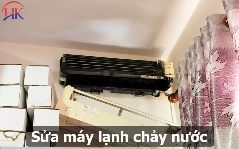 Máy Lạnh Chảy Nước Có Tốn Điện Không? Chuyên Gia 10 Năm Giải Đáp Sửa máy lạnh chảy nước