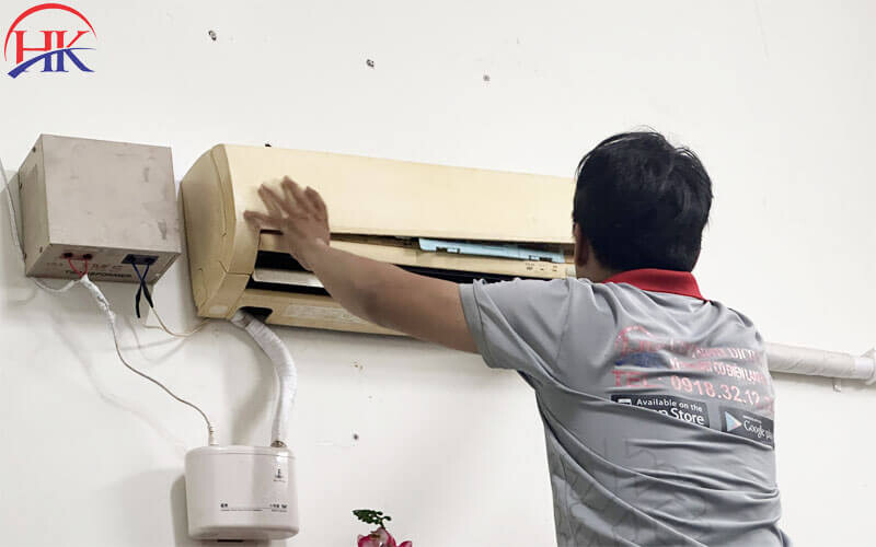 Sửa máy lạnh treo tường tại Điện Lạnh HK