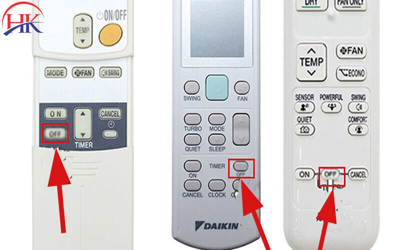 Sử dụng remote máy lạnh Daikin đúng cách