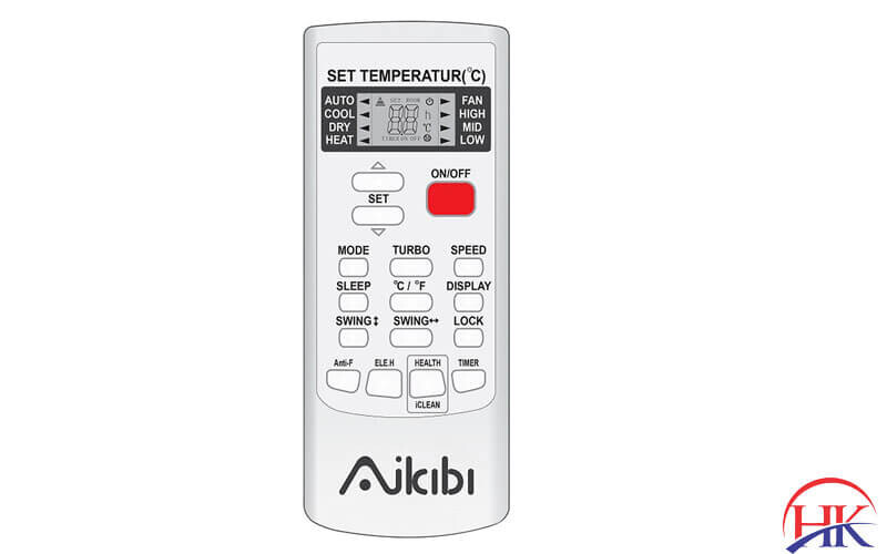 Cách sử dụng remote máy lạnh Aikibi