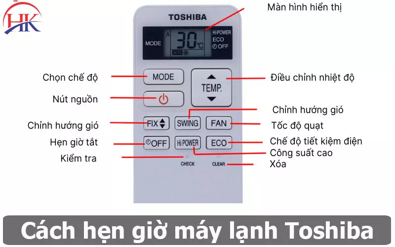 Mẹo Hẹn Giờ Máy Lạnh Toshiba Tiết Kiệm Điện, Ngủ Ngon Hơn! Cách Hẹn Giờ Máy Lạnh Toshiba