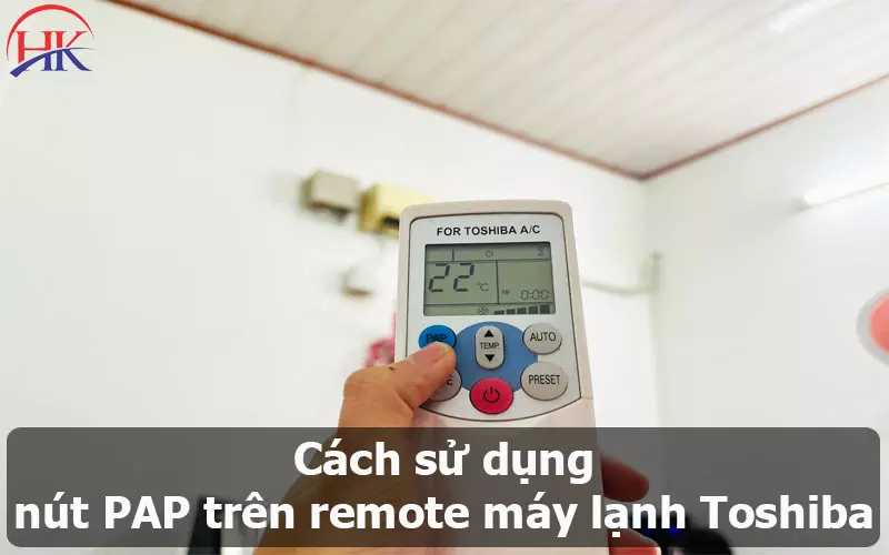 Nút PAP Trên Remote Máy Lạnh Toshiba Là Gì? 5 Điều Bạn Cần Biết Cách sử dụng nút Pap trên remote máy lạnh Toshiba