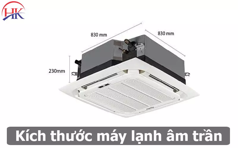 Sai Lầm Khi Chọn Sai Kích Thước Máy Lạnh Khiến Bạn Tốn Tiền Gấp Đôi Kích Thước Máy Lạnh Âm Trần