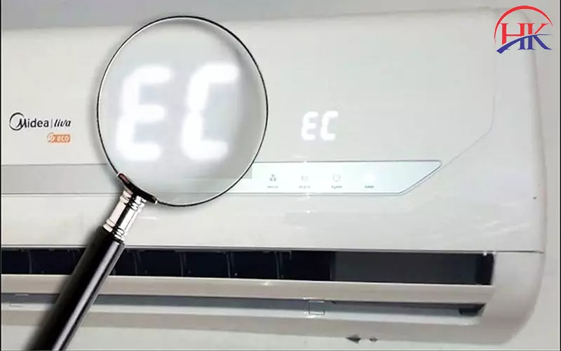 Hiểu Rõ Về Lỗi EC Điều Hòa Midea Để Tránh Mất Tiền Oan Nhé! Máy lạnh Midea báo lỗi EC