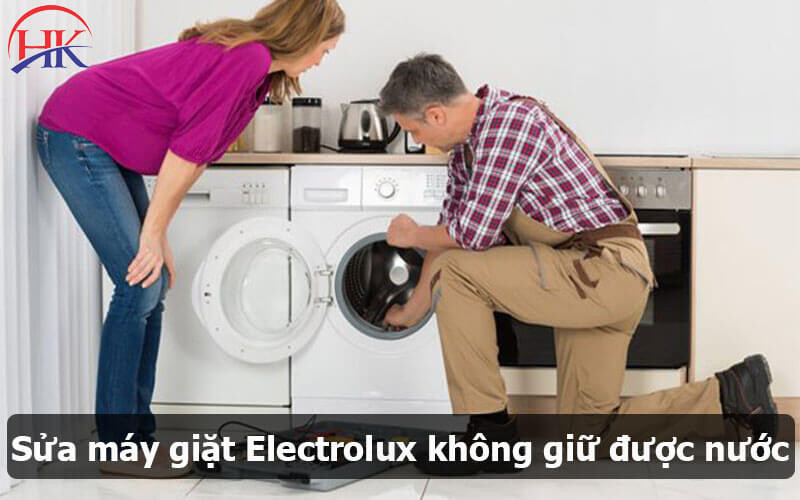 Sửa máy giặt Electrolux cấp nước liên tục tại Điện Lạnh HK