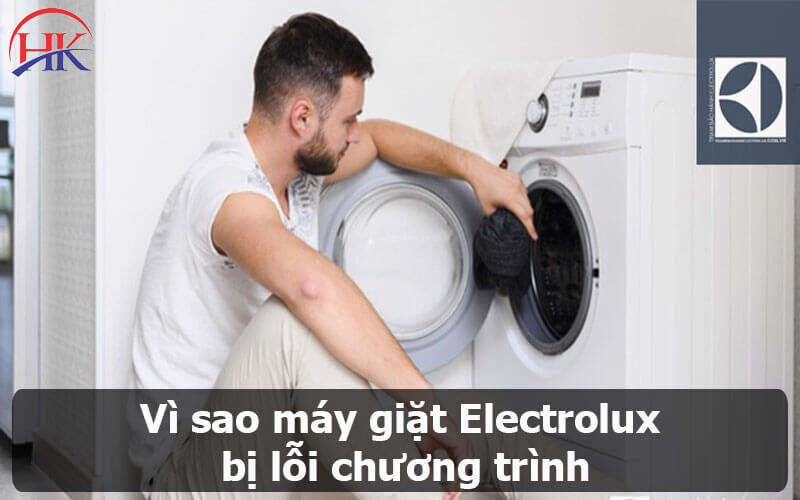 Vì sao máy giặt Electrolux bị lỗi chương trình