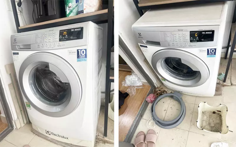 Máy Giặt Electrolux Bị Trào Bọt? Tìm Hiểu Lý Do Và Cách Xử Lý Ngay! lỗi tràn bọt máy giặt Electrolux