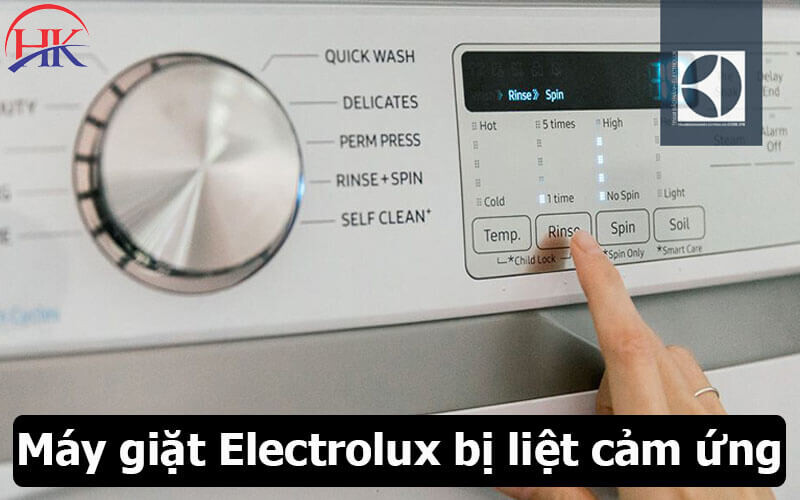 Máy Giặt Electrolux Bị Liệt Cảm Ứng 