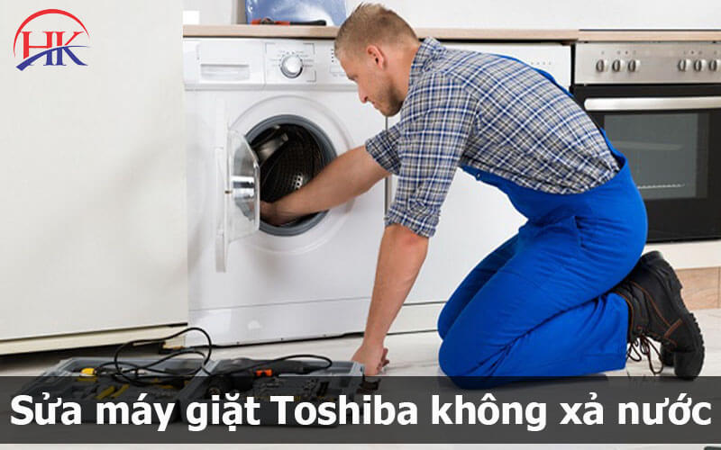 Sửa máy giặt Toshiba không xả nước