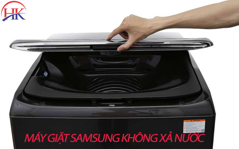Nguyên nhân máy giặt Samsung không xả nước
