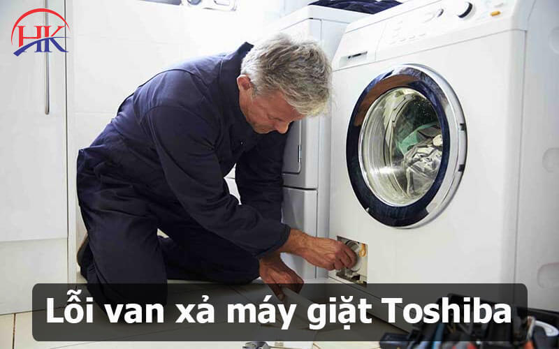 Lỗi van xả máy giặt Toshiba