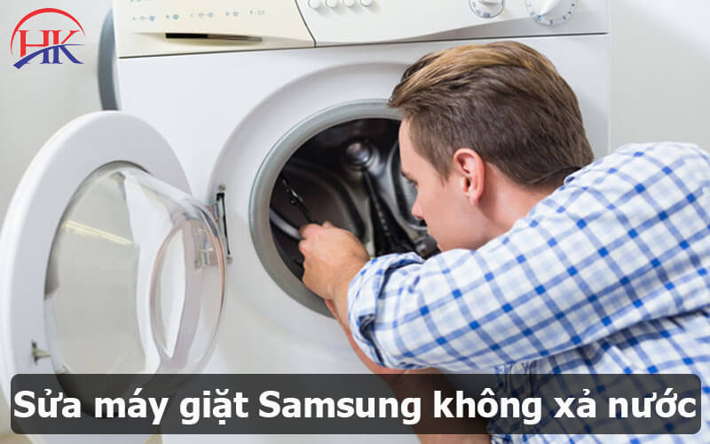Sửa máy giặt Samsung không xả nước