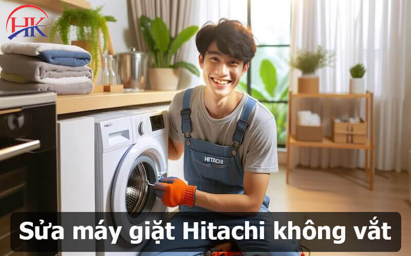 Sửa máy giặt Hitachi không vắt